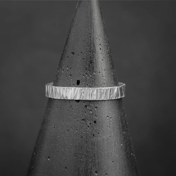 Silver Bark Ring