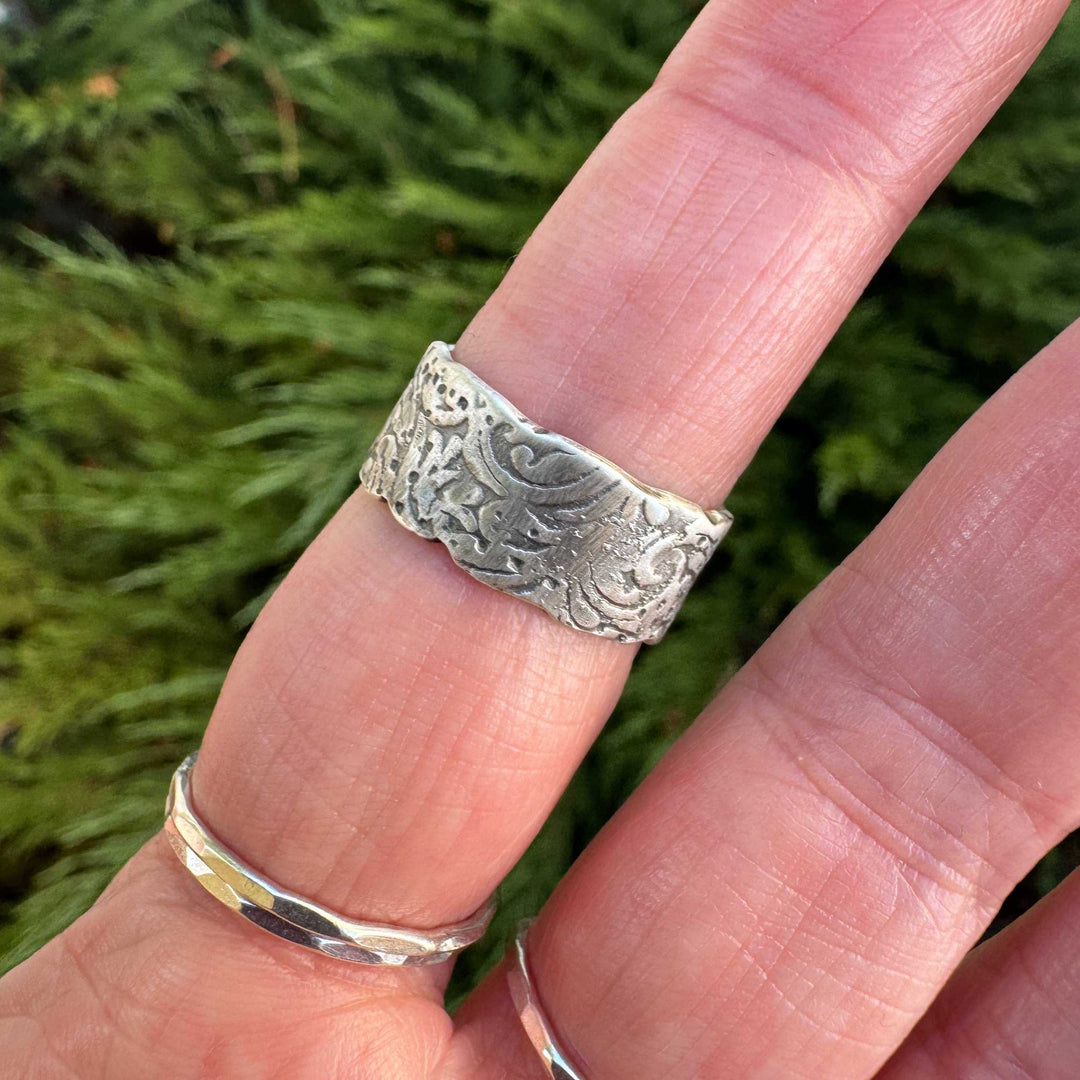 Carico Lake Turquoise Sterling Silver Ring | Size 6