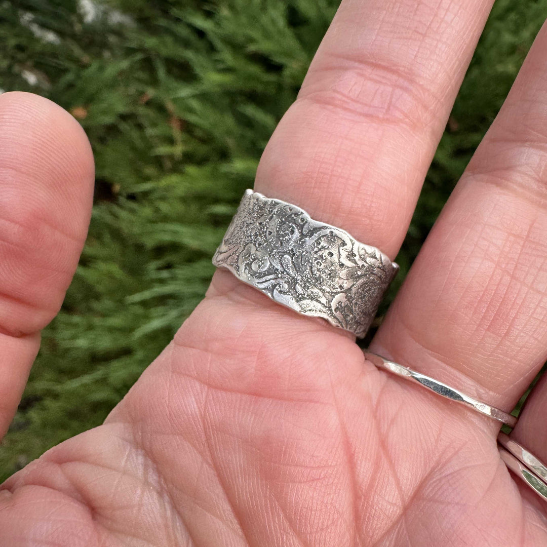 Carico Lake Turquoise Sterling Silver Ring | Size 9
