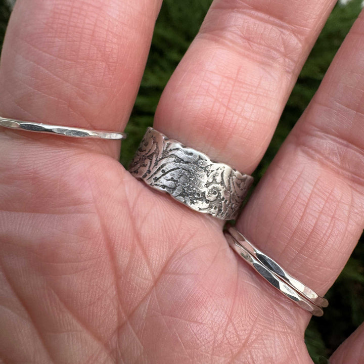 Carico Lake Turquoise Sterling Silver Ring | Size 8