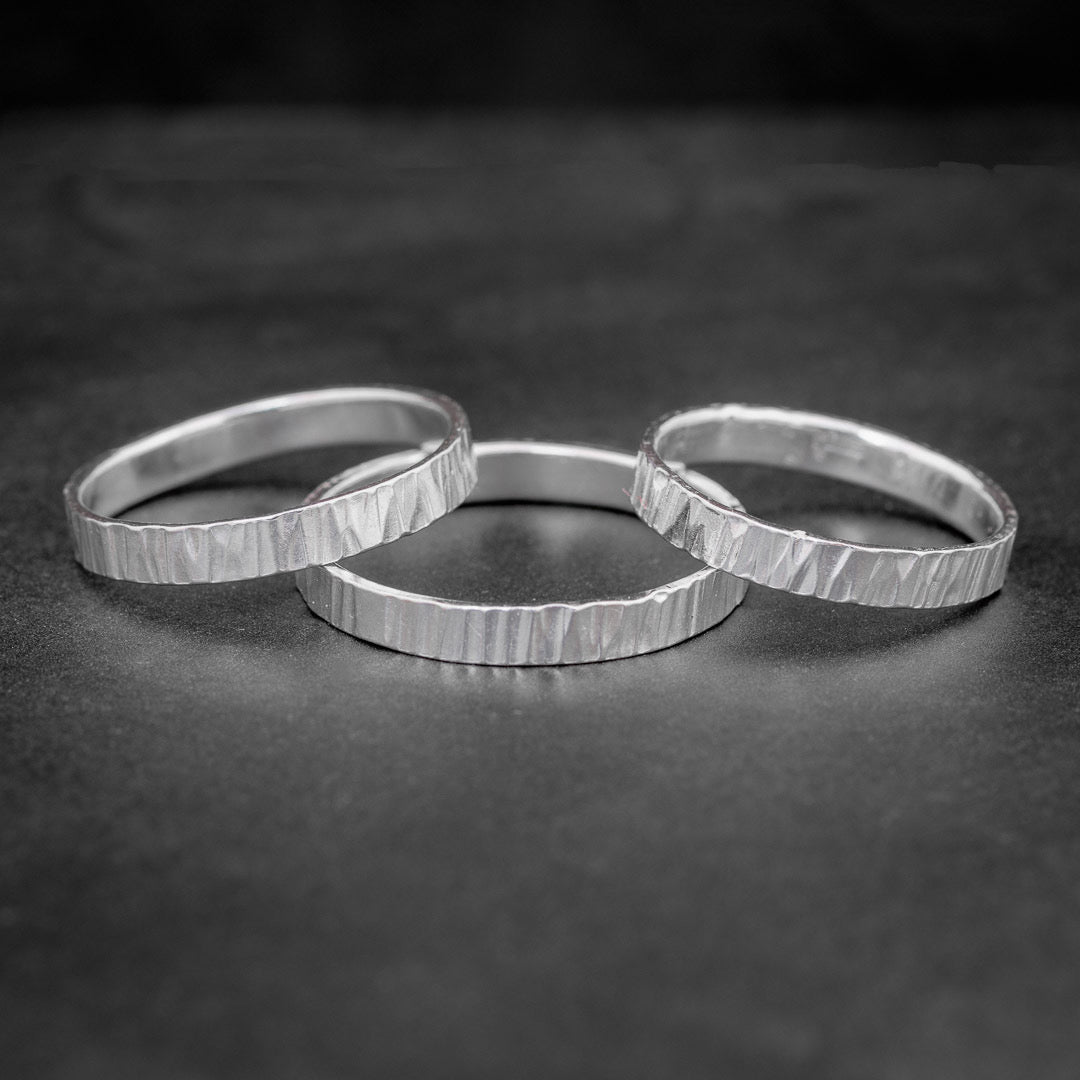 Silver Bark Ring