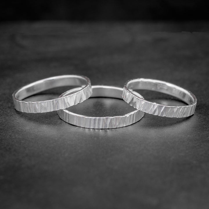 Silver Bark Ring