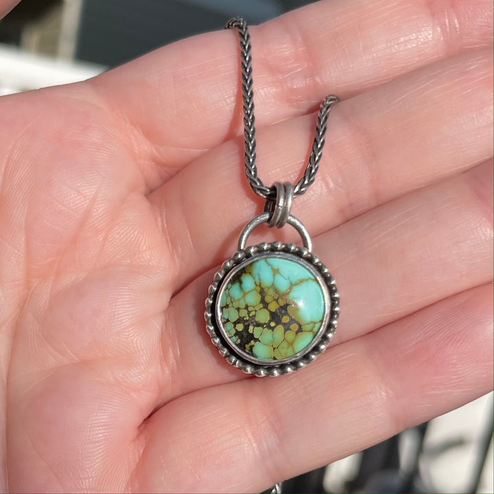 Treasure Mountain Turquoise Pendant Necklace