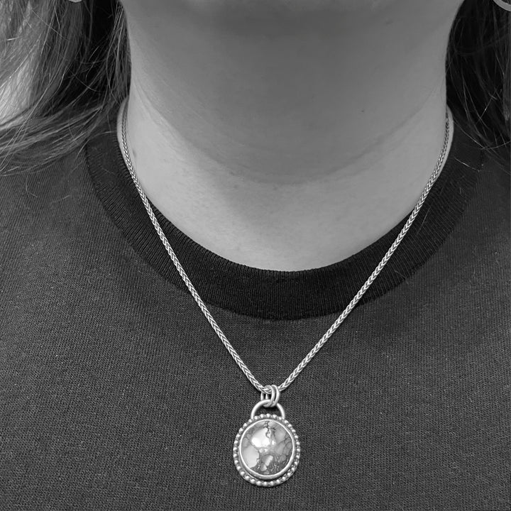 Treasure Mountain Turquoise Pendant Necklace