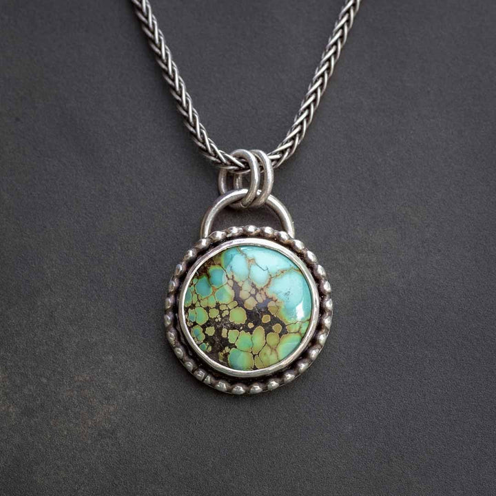 Treasure Mountain Turquoise Pendant Necklace