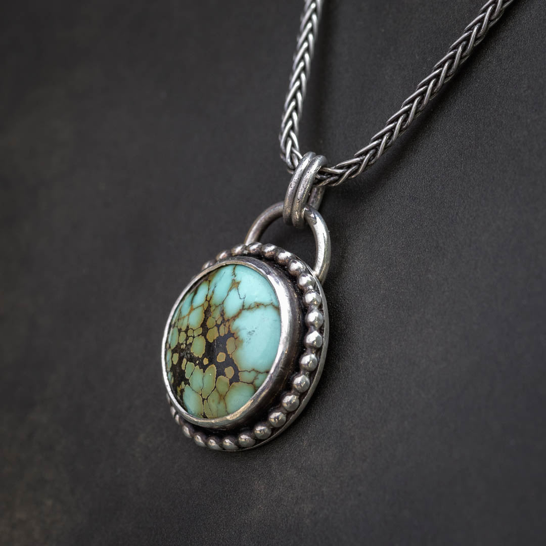 Treasure Mountain Turquoise Pendant Necklace